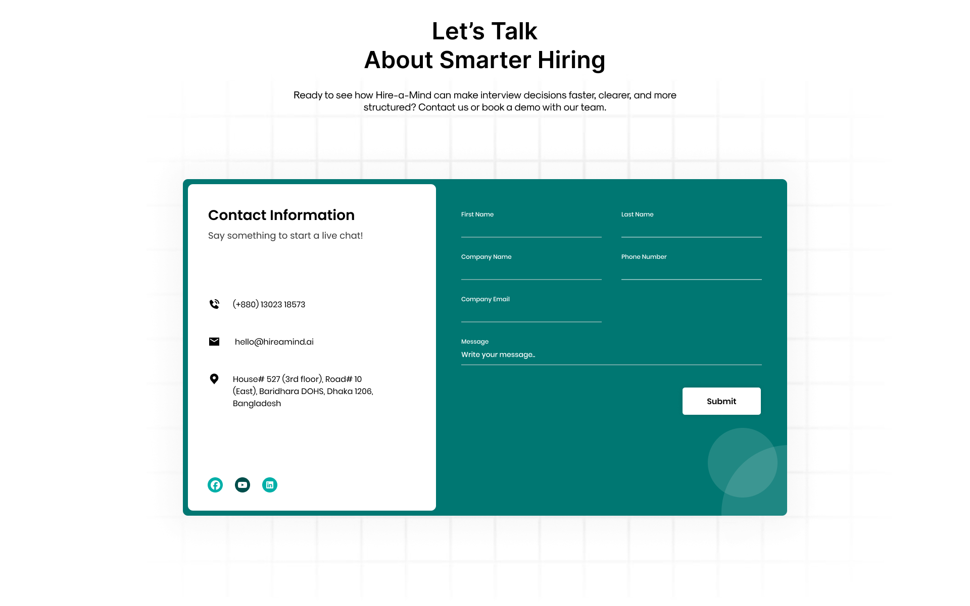 Let's Talk About Smarter Hiring